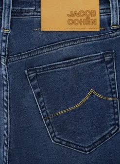 Jacob Cohën Bard Slim-Fit Jeans Blauw Best Sale