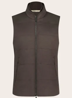Maurizio Baldassari Bodywarmer Van Scheerwol Bruin Clearance