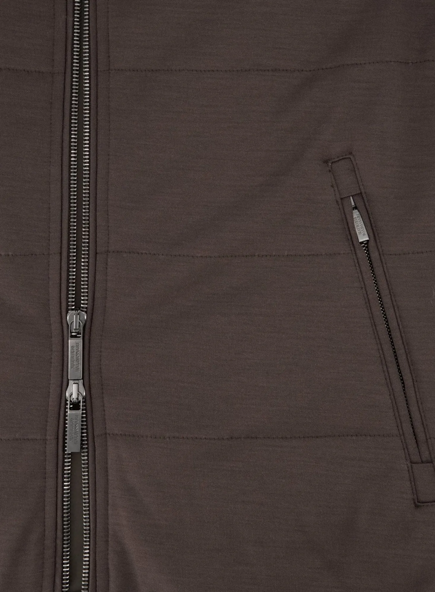 Maurizio Baldassari Bodywarmer Van Scheerwol Bruin Clearance