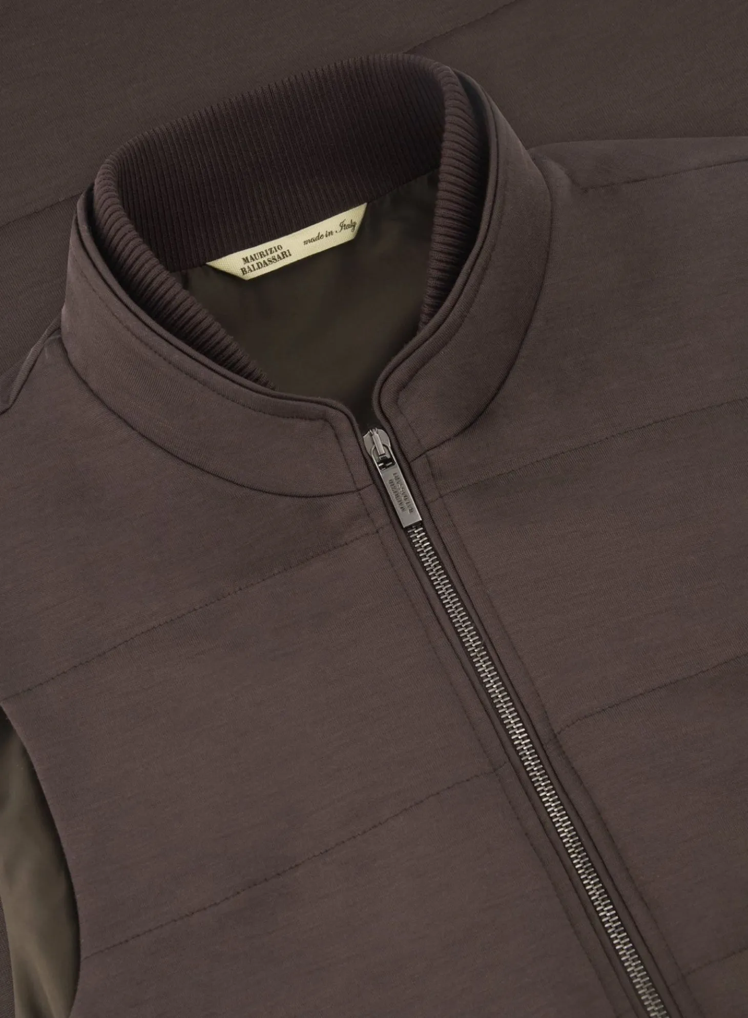 Maurizio Baldassari Bodywarmer Van Scheerwol Bruin Clearance