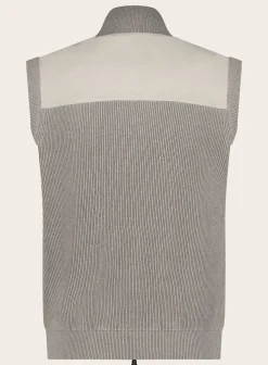 Fioroni Bodywarmer Van Suede L.Beige Flash Sale