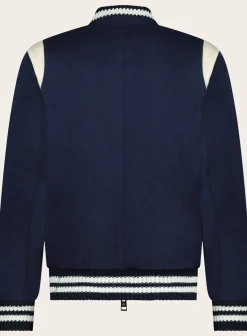 KIRED Bomberjack Van Cashmere Blue Navy Cheap