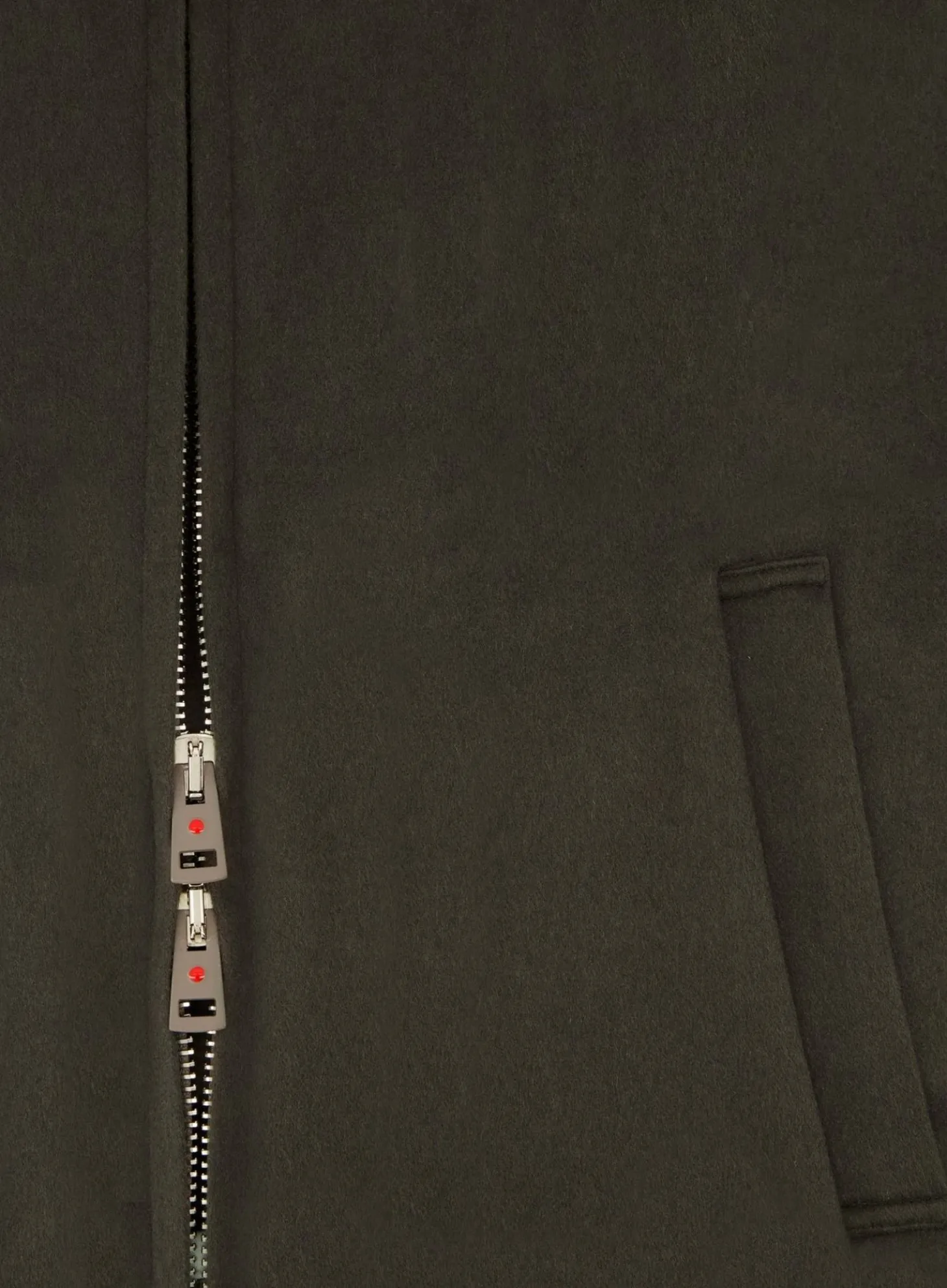 KIRED Bomberjack Van Cashmere Groen Outlet