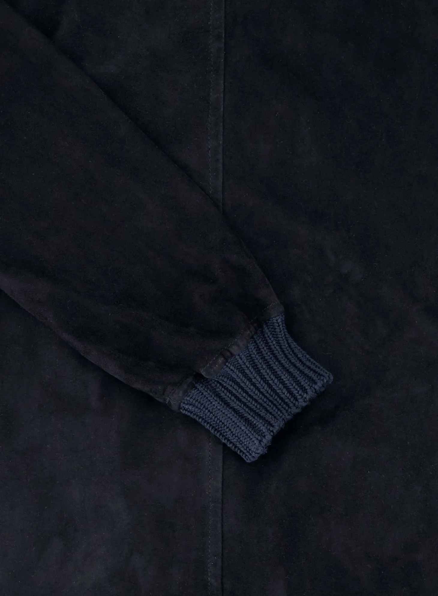 KIRED Bomberjack Van Suede Blue Navy Store