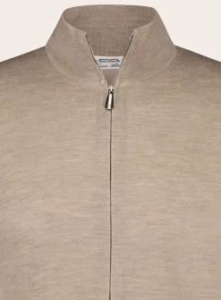 Cesare Attolini Cashmere-Zijden Ritsvest Hot