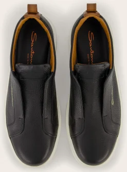 Santoni Clean Icon Sneakers Van Leer New