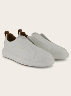 Santoni Clean Icon Sneakers Van Leer New