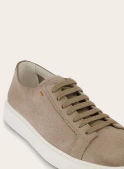 Santoni Clean Icon Sneakers Van Suede Sale