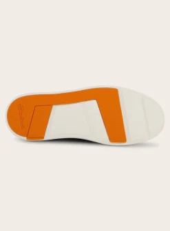 Santoni Clean Icon Sneakers Van Suede Sale