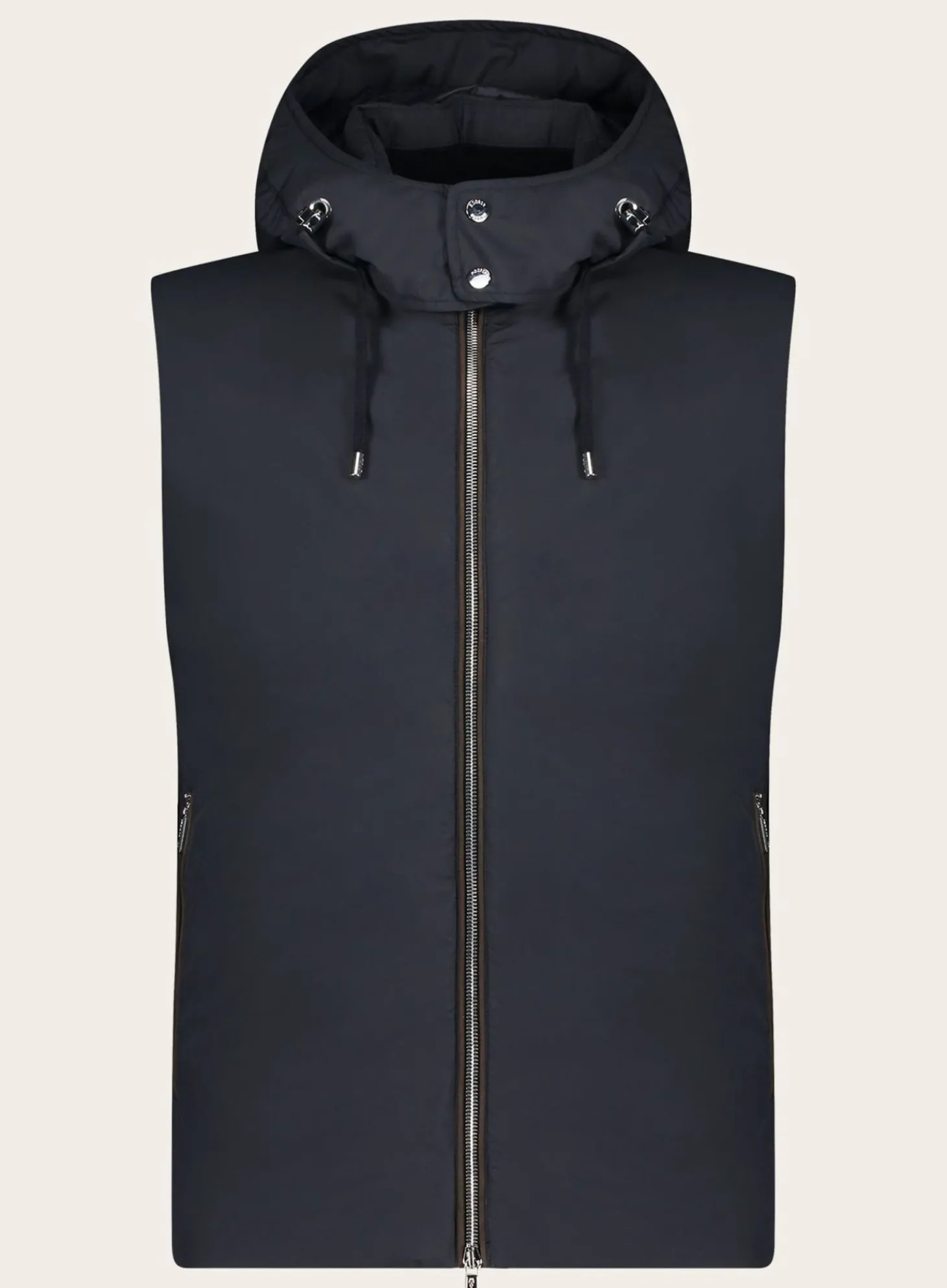 Moorer Converteerbare Jack Met Afritsende Mouwen Fashion