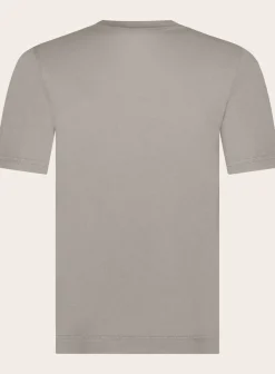 FEDELI Crewneck T-Shirt Van Katoen Flash Sale