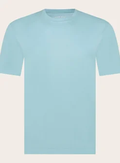 FEDELI Crewneck T-Shirt Van Katoen Flash Sale