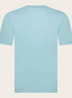 FEDELI Crewneck T-Shirt Van Katoen Flash Sale