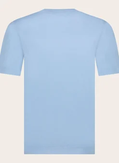 FEDELI Crewneck T-Shirt Van Katoen Flash Sale