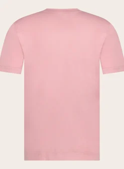 FEDELI Crewneck T-Shirt Van Katoen Flash Sale