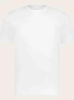 FEDELI Crewneck T-Shirt Van Katoen Flash Sale