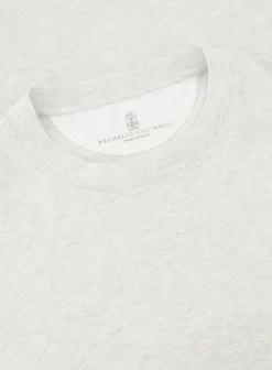 Brunello Cucinelli Crewneck T-Shirt Van Katoen Online