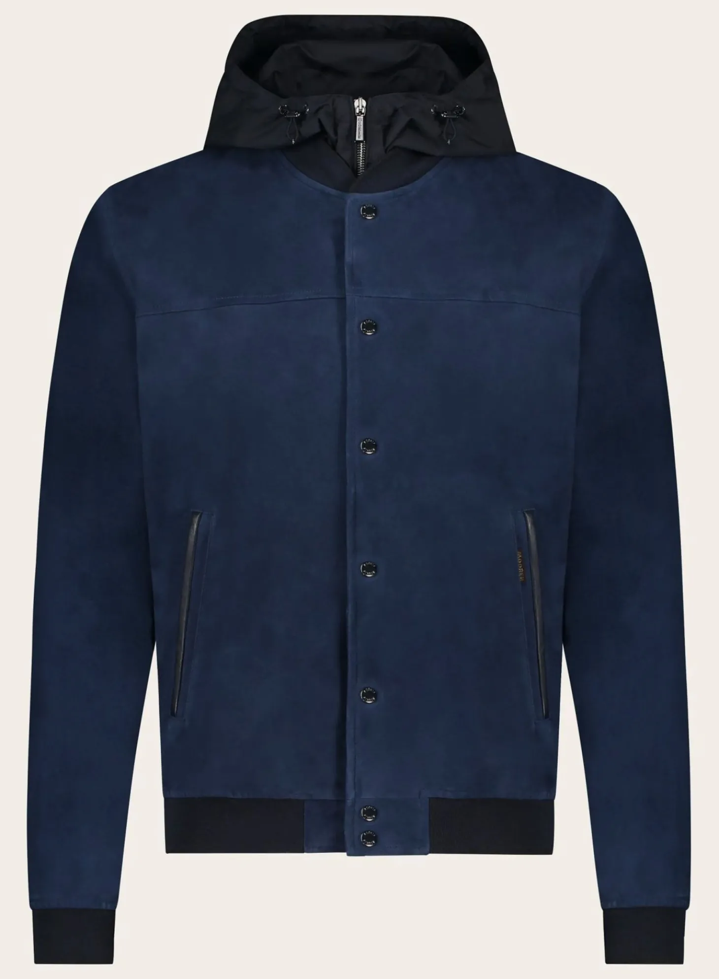 Moorer Darren Jack Van Suede Jeans Blauw Shop