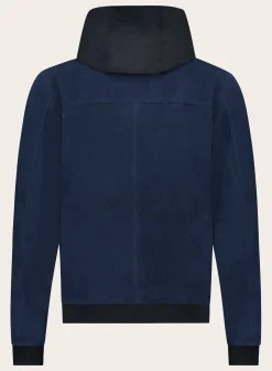 Moorer Darren Jack Van Suede Jeans Blauw Shop