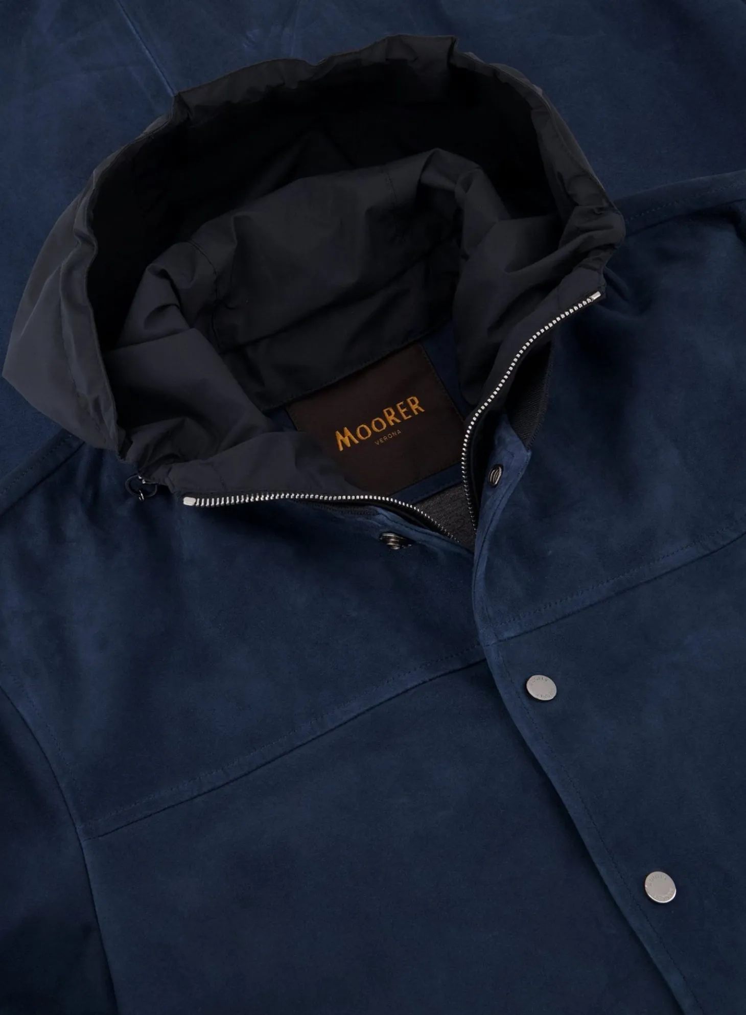 Moorer Darren Jack Van Suede Jeans Blauw Shop