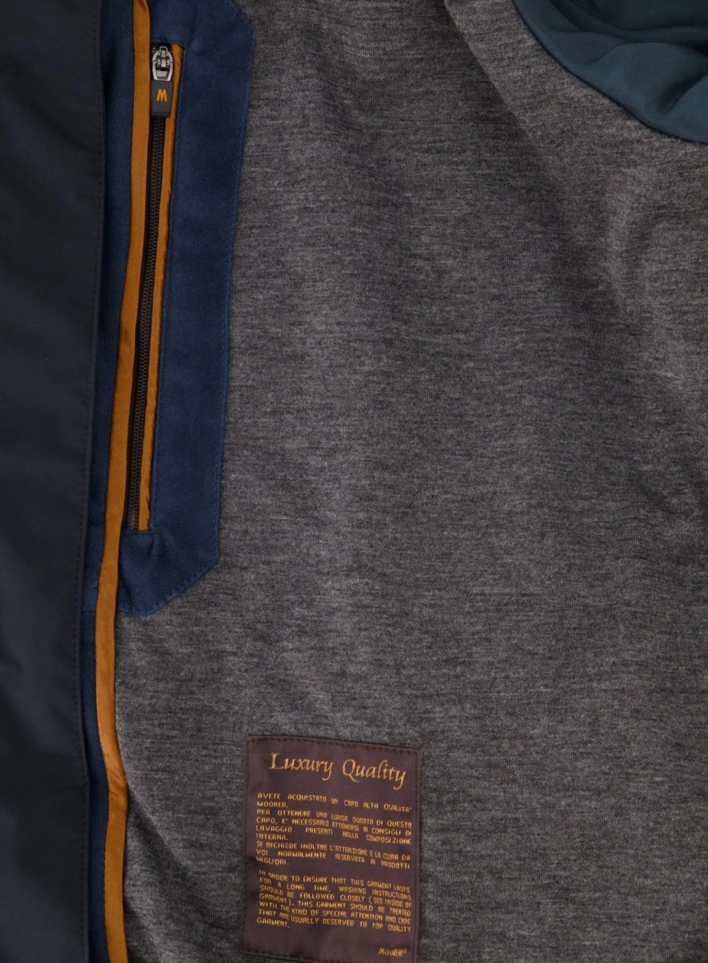 Moorer Darren Jack Van Suede Jeans Blauw Shop