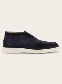 Santoni Detroit Instappers Van Suede Cheap