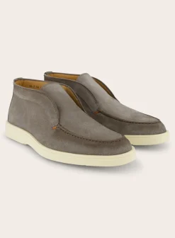 Santoni Detroit Instappers Van Suede Cheap
