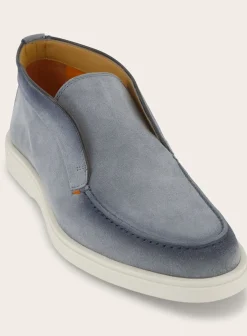 Santoni Detroit Instappers Van Suede Cheap