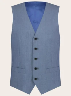 Corneliani Driedelig Pak Van Wol L.Blauw Best Sale