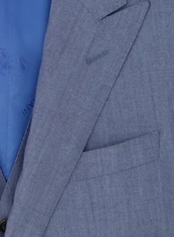 Corneliani Driedelig Pak Van Wol L.Blauw Best Sale