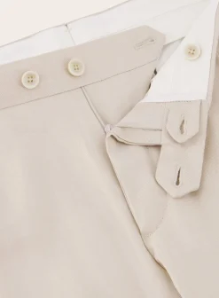 Lardini Dubble Breasted Pak Van Linnen Beige Sale