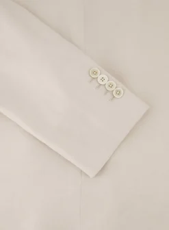 Lardini Dubble Breasted Pak Van Linnen Beige Sale