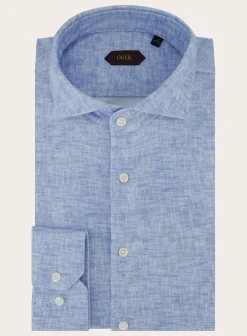 OGÉR Gemeleerd Shirt Van Katoen Online