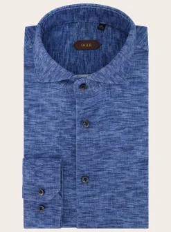 OGÉR Gemeleerd Shirt Van Katoen Online