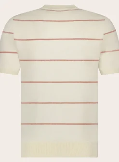 Fioroni Gestreept T-Shirt Van Katoen En Cashmere Sale