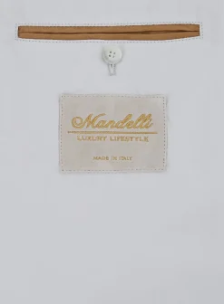 Mandelli Gewatteerde Bodywarmer Van Suede L.Beige Fashion