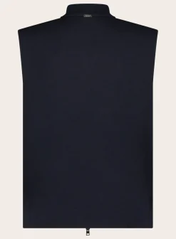 Herno Gewatteerde Bodywarmer Van Wol En Zijde Discount