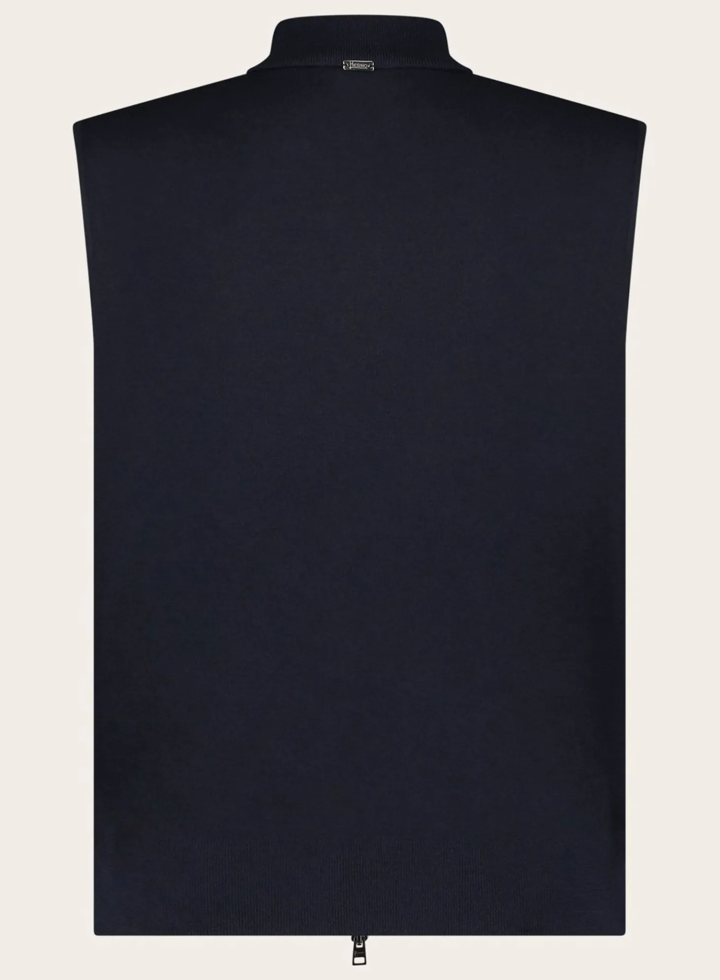 Herno Gewatteerde Bodywarmer Van Wol En Zijde Discount