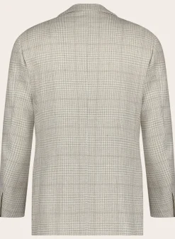 Corneliani Glencheck Jasje Van Wol Beige Hot