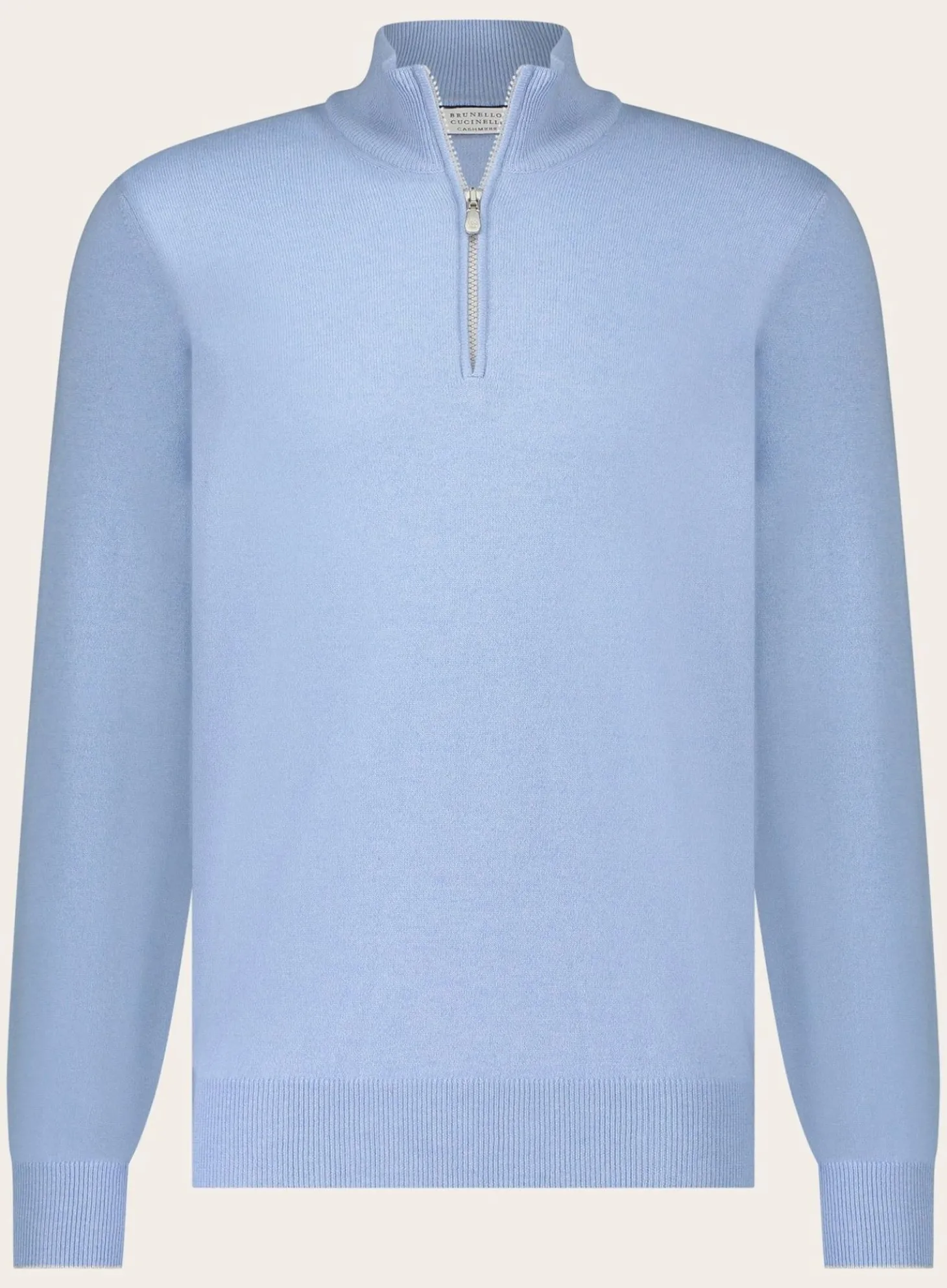 Brunello Cucinelli Half-Zip Trui Van Cashmere Best Sale