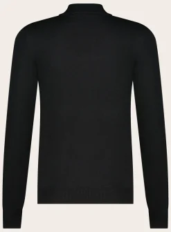 OGÉR Italian Knitwear Half-Zip Trui Van Wol Clearance