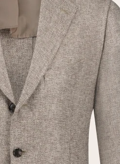 Cesare Attolini Handgemaakt Cashmere Jasje Taupe Cheap