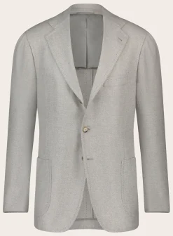 Cesare Attolini Handgemaakt Cashmere Jasje Grijs Shop