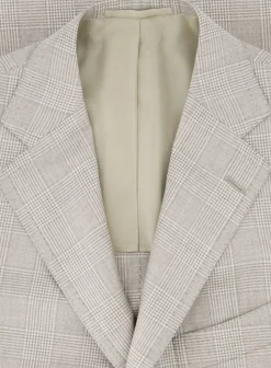 Cesare Attolini Handgemaakt Glencheck Jasje Van Cashmere Cheap