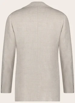 Cesare Attolini Handgemaakt Jasje Van Linnen, Zijde En Katoen Beige Cheap