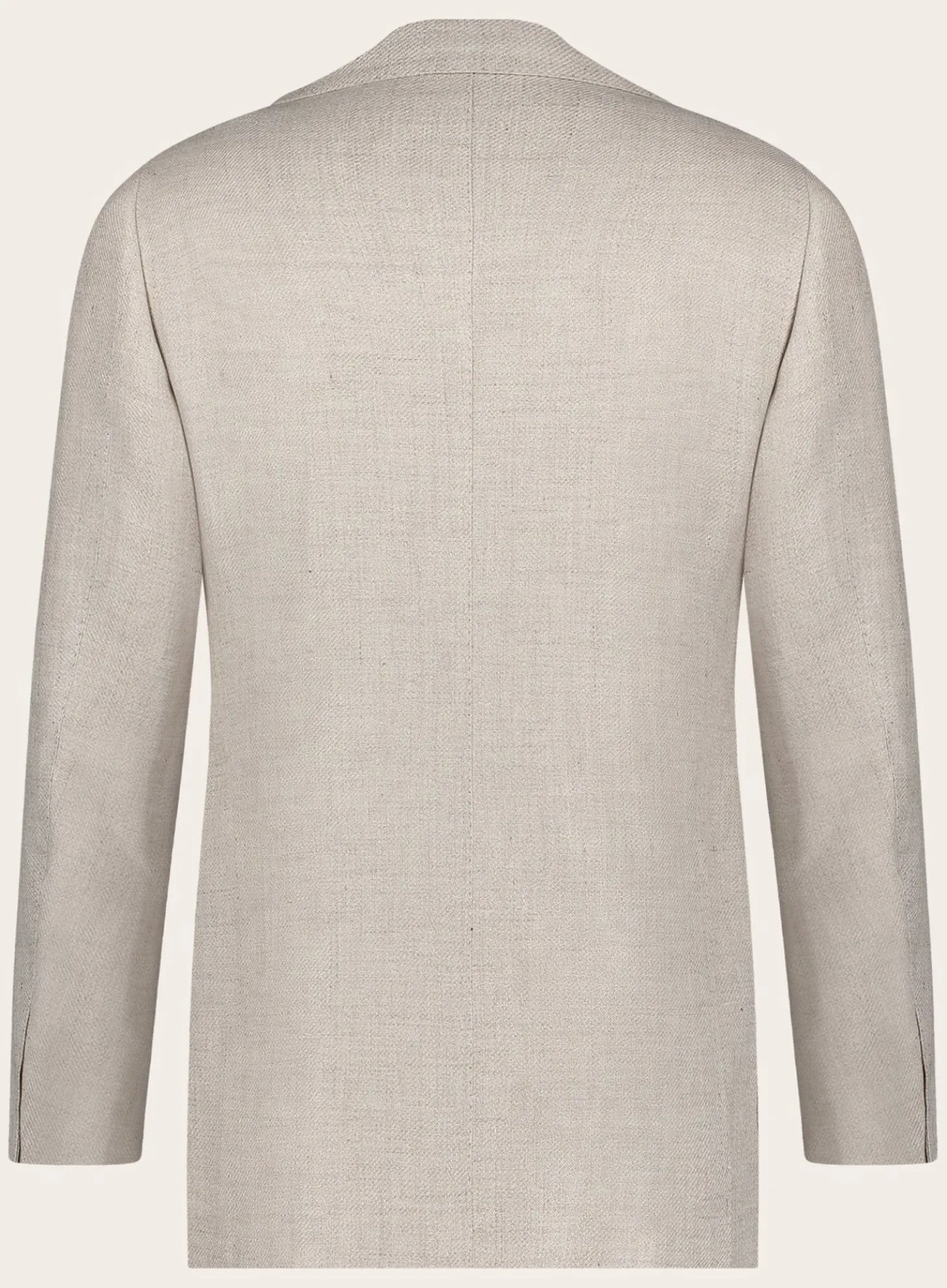 Cesare Attolini Handgemaakt Jasje Van Linnen, Zijde En Katoen Beige Cheap