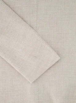 Cesare Attolini Handgemaakt Jasje Van Linnen, Zijde En Katoen Beige Cheap