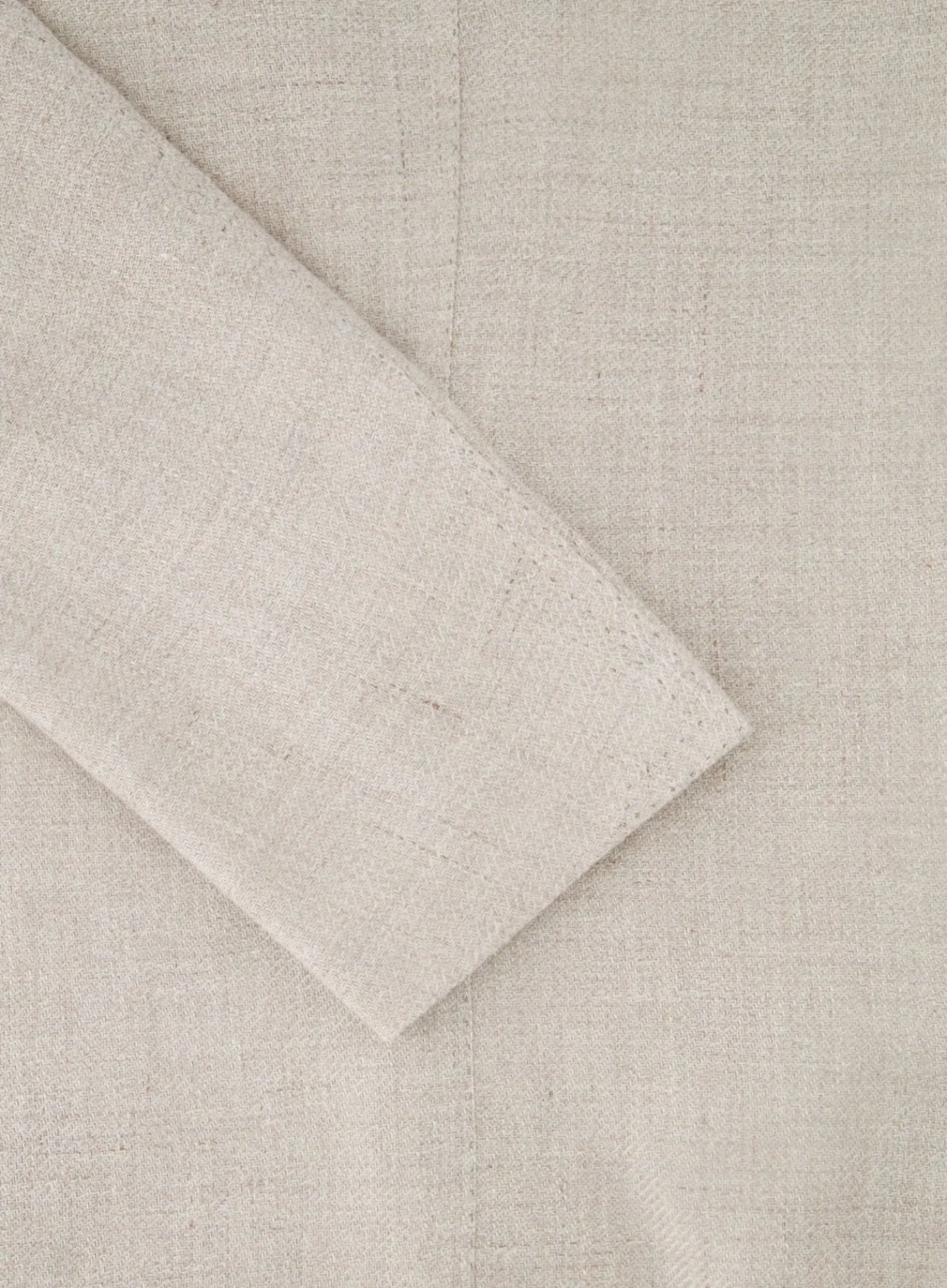 Cesare Attolini Handgemaakt Jasje Van Linnen, Zijde En Katoen Beige Cheap