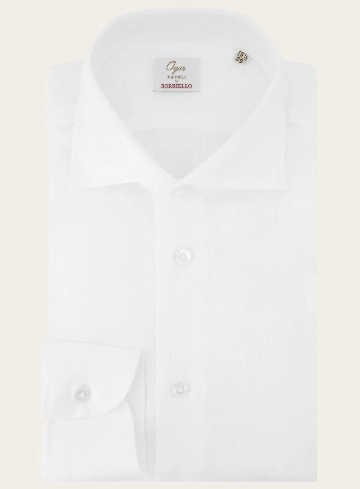 OGÉR Napoli Handgemaakt Shirt Van Linnen New