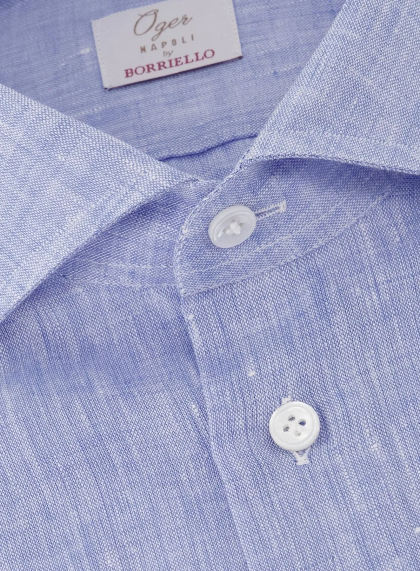 OGÉR Napoli Handgemaakt Shirt Van Linnen New
